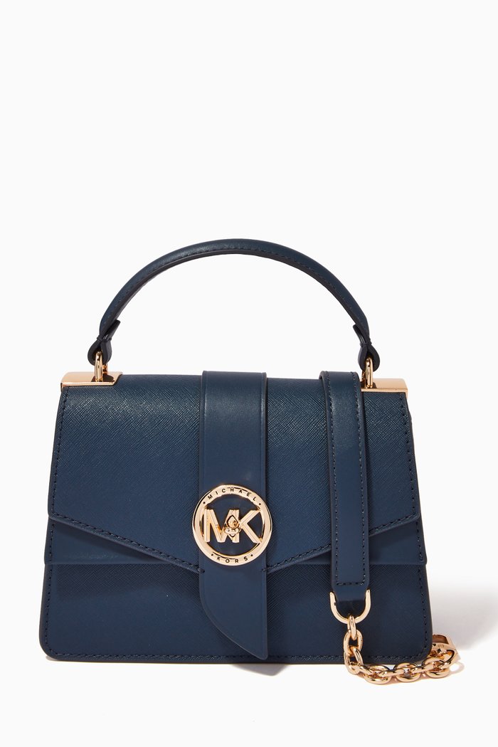 

Greenwich XS Crossbody Bag in Leather, Blue