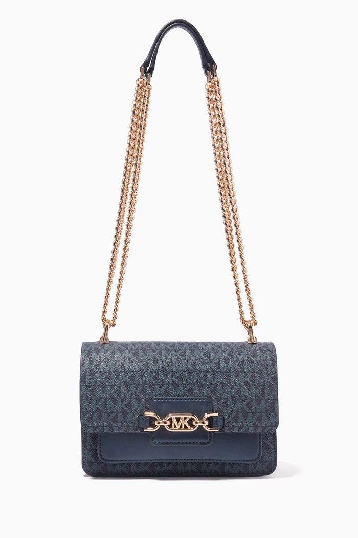 

Heather Extra-small Crossbody Bag in Canvas, Blue