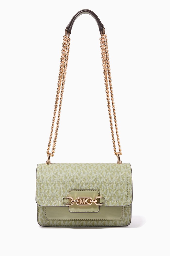 

Heather Extra-small Crossbody Bag in Canvas, Green