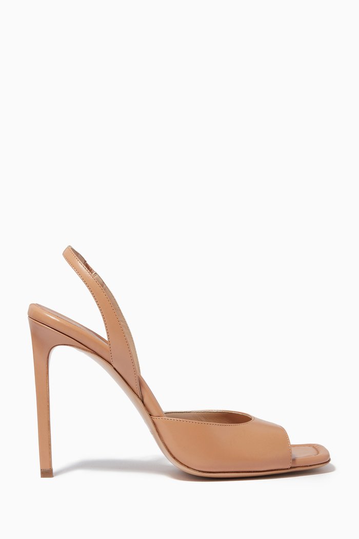 Marisa Sandals in Leather, Brown