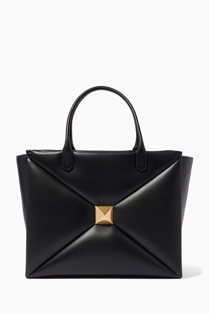 

Valentino Garavani One Stud Handbag in Nappa Leather, Black