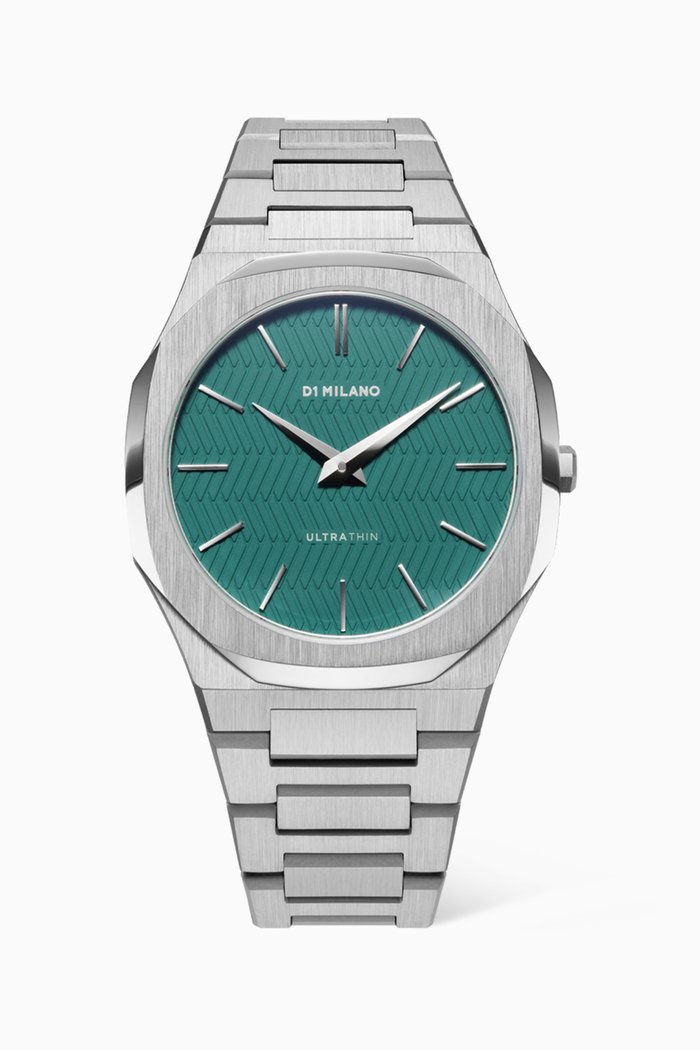 

Capri Ultra Thin Watch, 38mm, Green