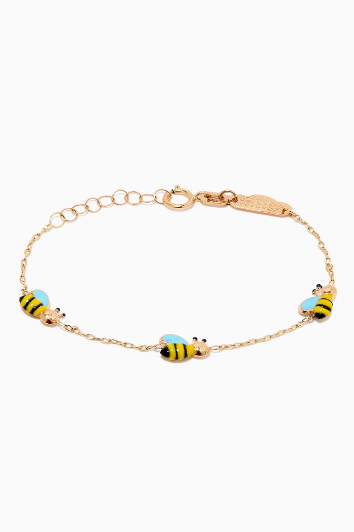 

Bumble Bee Bracelet in 18kt Yellow Gold