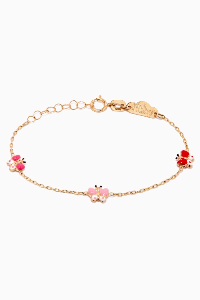 

Butterfly Bracelet in 18kt Yellow Gold