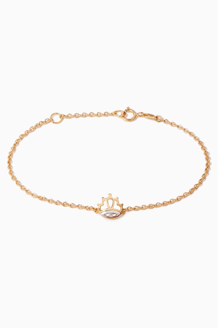 

My Princess Diamond Bracelet in 18kt Yellow Gold