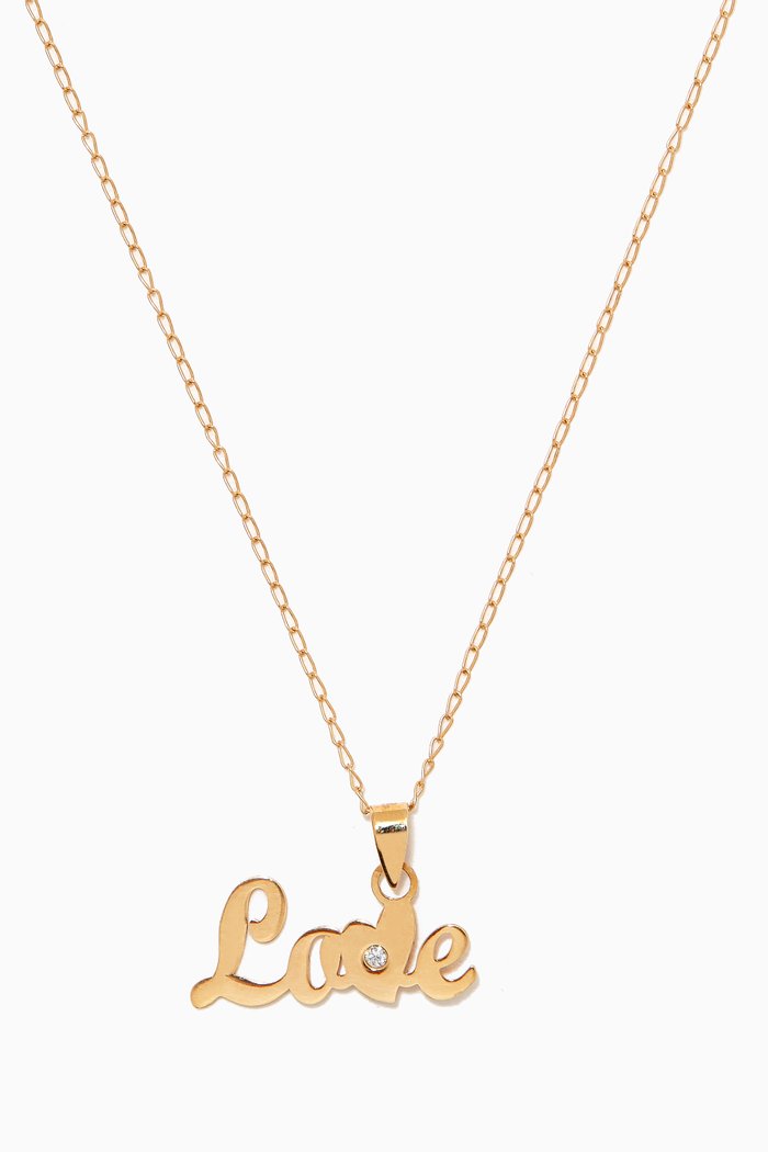 

Love Diamond Necklace in 18kt Yellow Gold