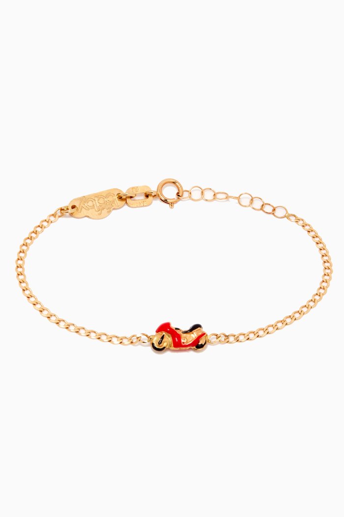 

Motorcycle Bracelet in 18kt Yellow Gold