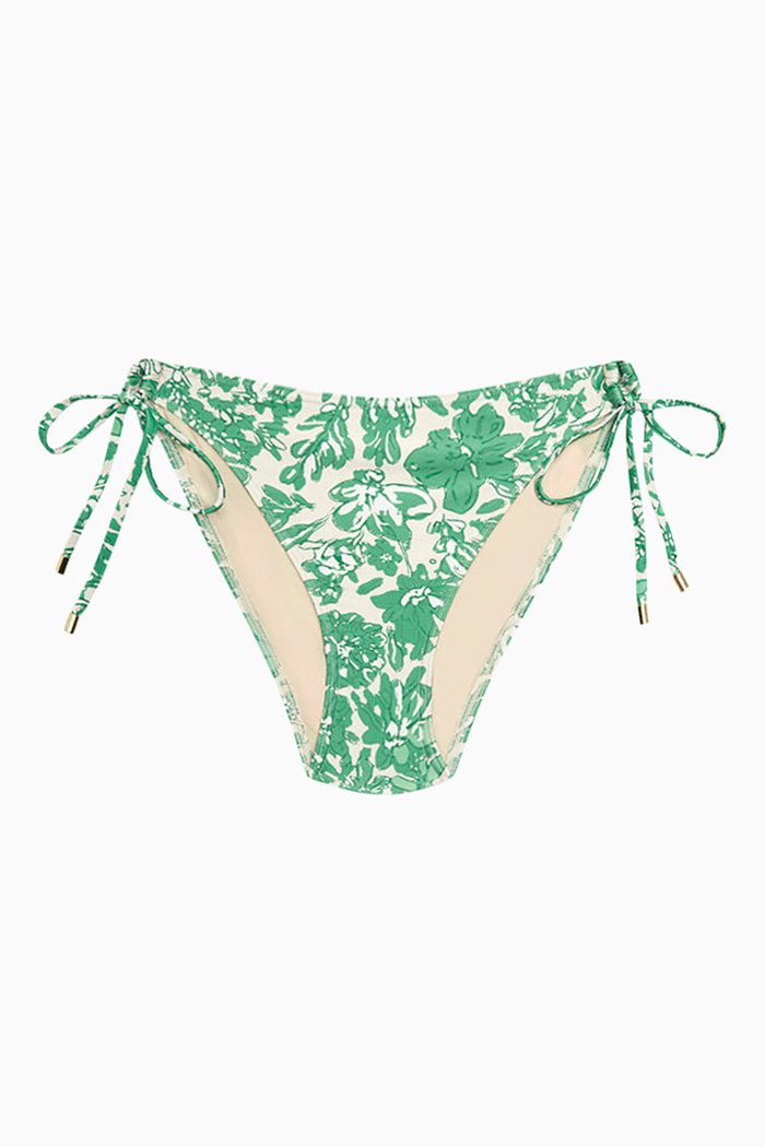 

Tie Side Bikini Bottoms in ECONYL®, Green