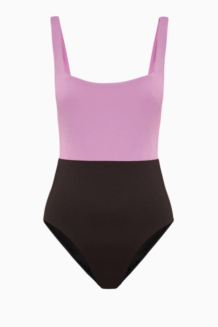 

Marley One Piece Swimsuit in Stretch Nylon, Pink