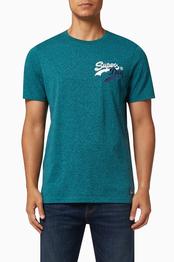 

Vintage VL Interest T-Shirt in Cotton Blend, Green