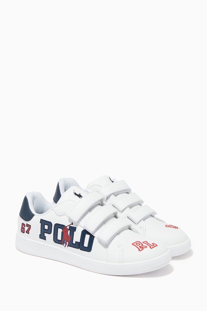 

Heritage Low-top Sneakers in Faux Leather, White