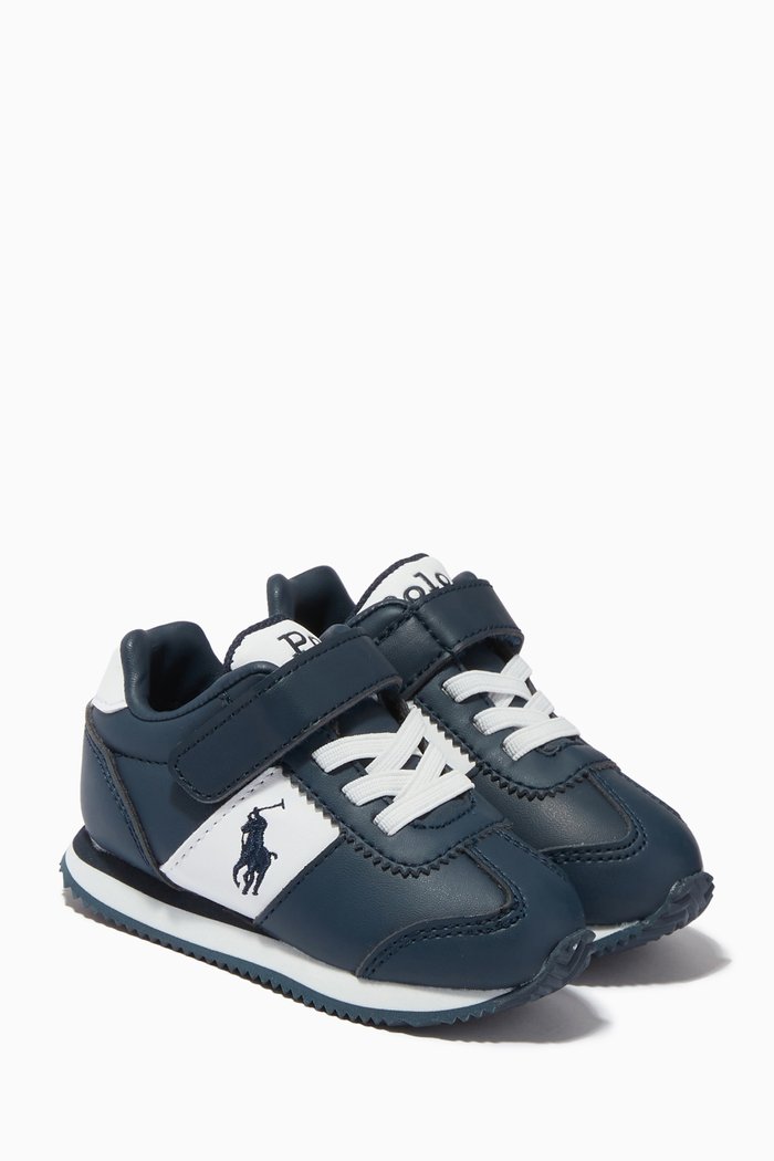 

Pony Jogger PS Low-top Sneakers in Faux Leather, Blue