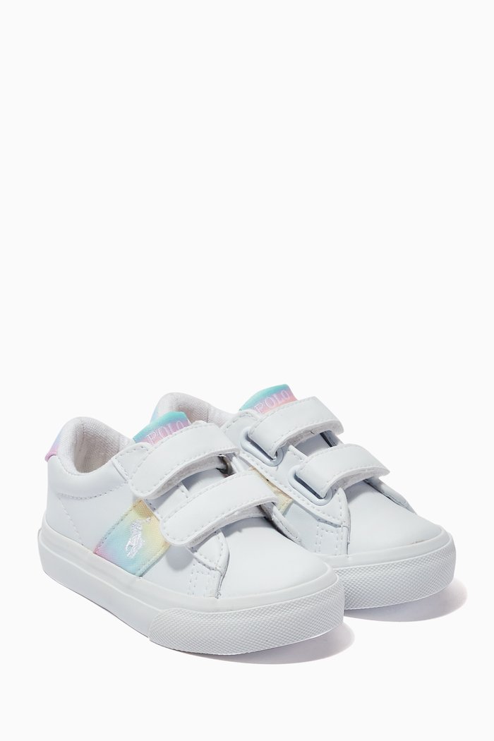 Sayer EZ Sneakers in Faux Leather, White