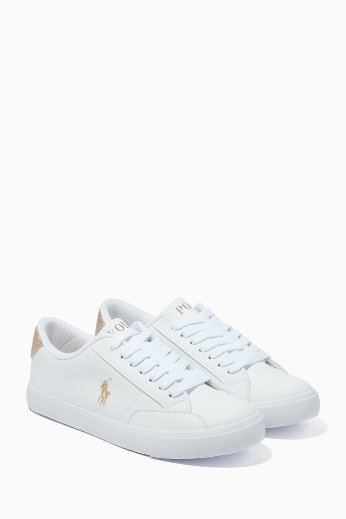 

Theron IV Sneakers in Faux Leather, White