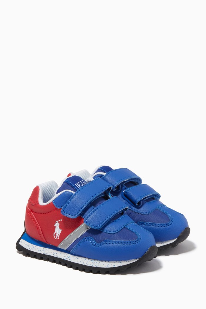 

Weymouth EZ Sneakers in Textile & Faux Leather, Multicolour