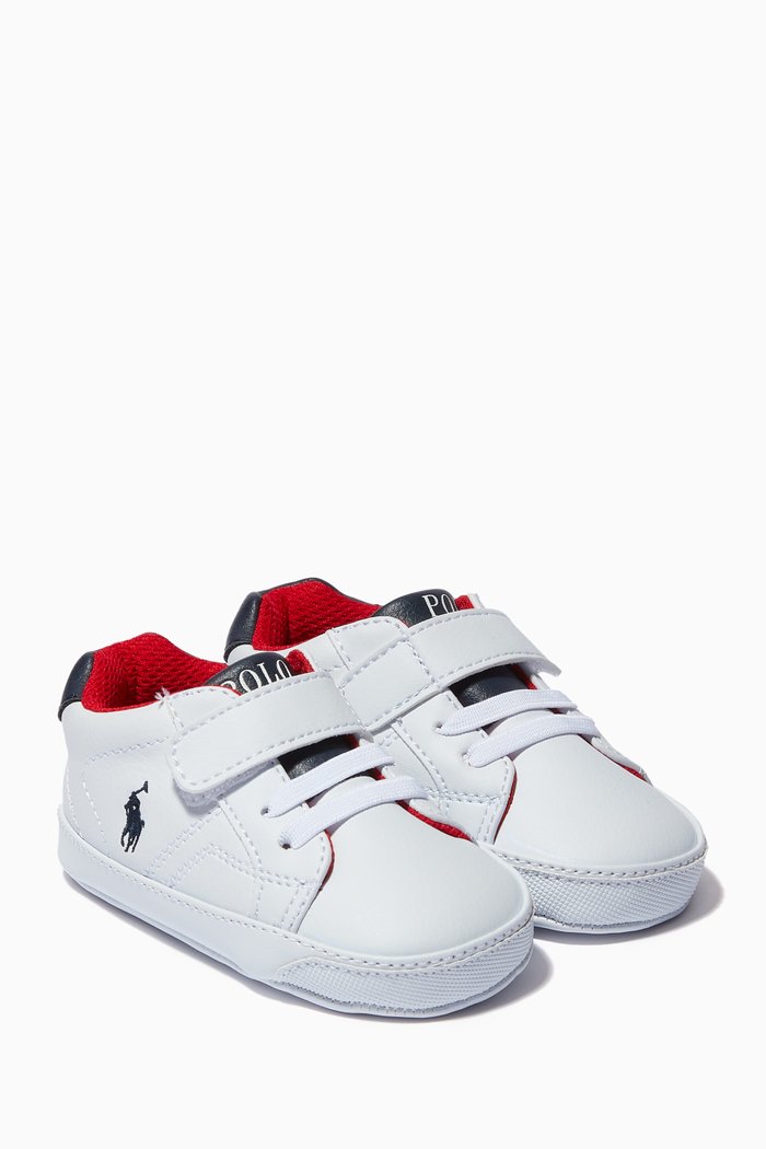 Theron IV Sneakers in Faux Leather, White