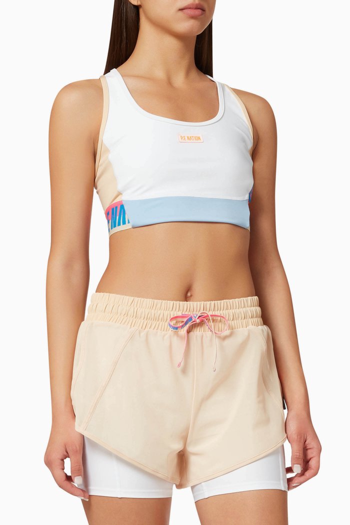 Gravity Sports Bra, White