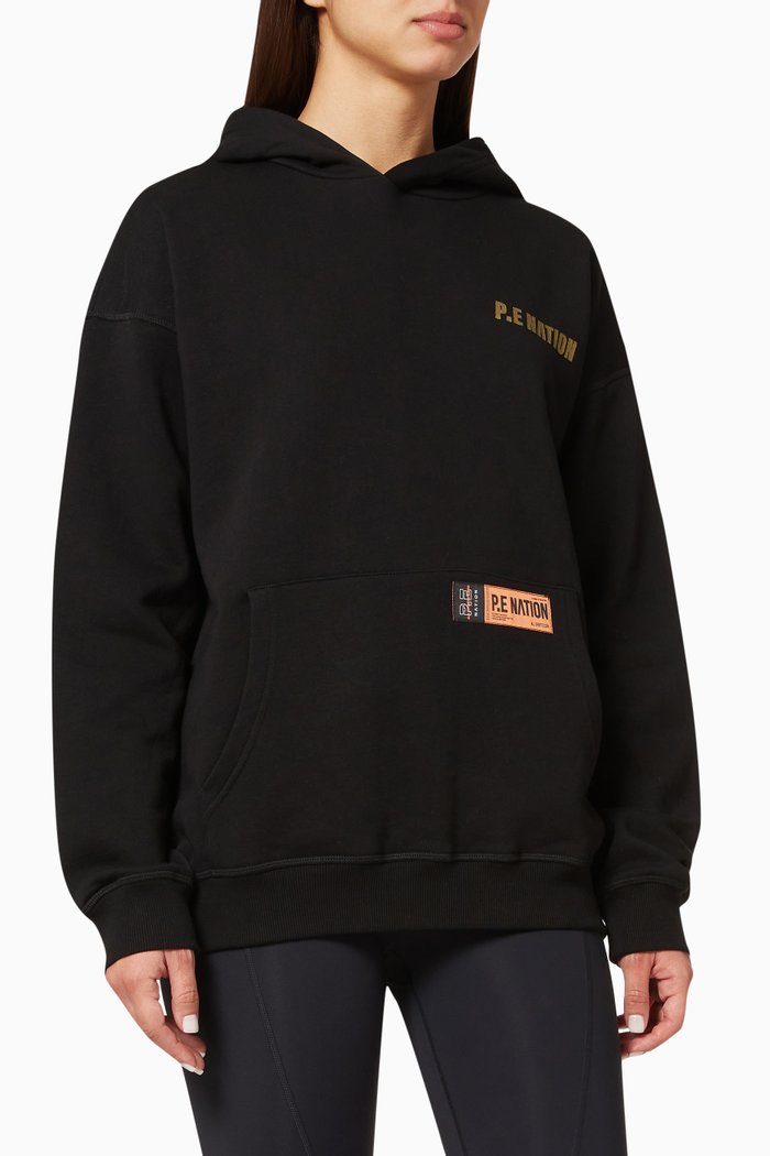 

Overtake Hoodie in Fleece, Black