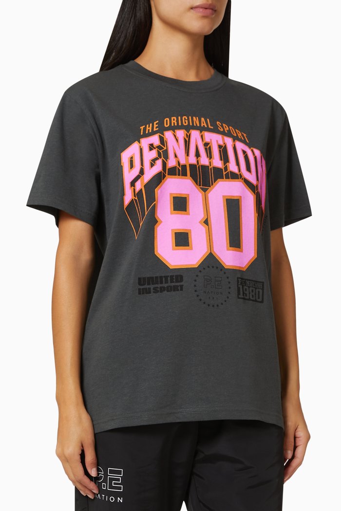 

One Shot T-Shirt in Organic Cotton, Grey