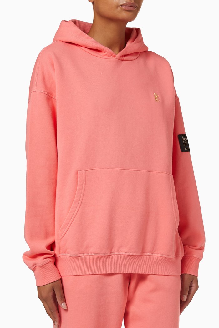 

All Around Hoodie in Organic Cotton, Pink