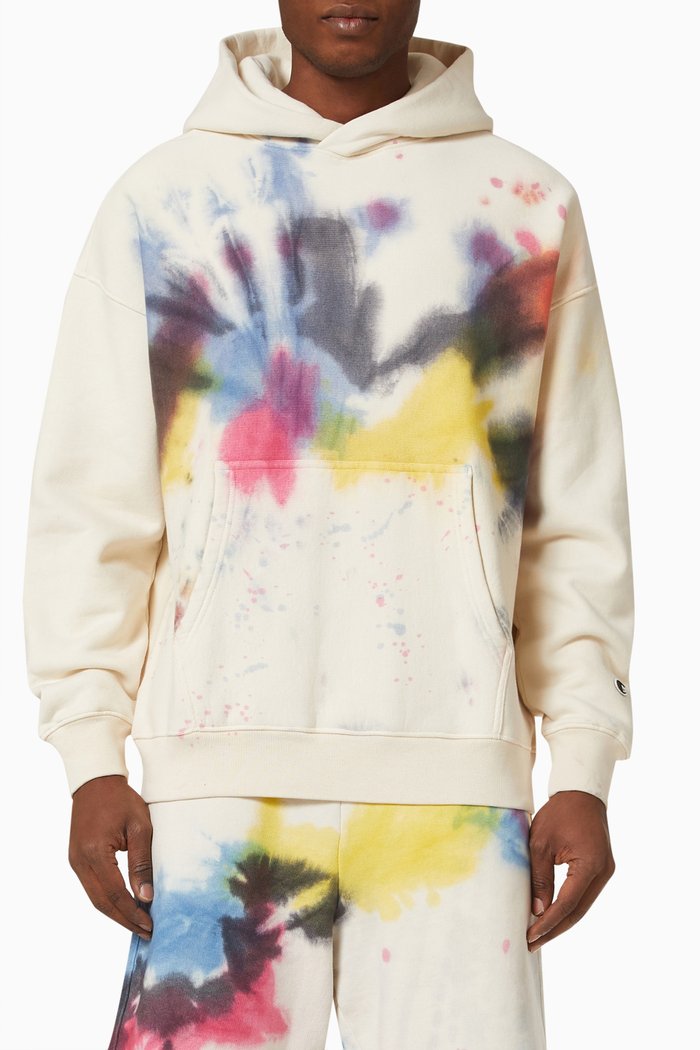 

Raw Nature Hooded Sweatshirt in Fleece, Neutral