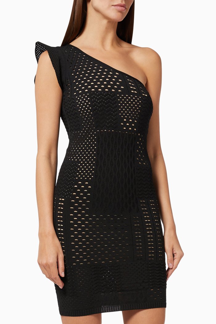 

Alcira Dress in Viscose Jersey, Black