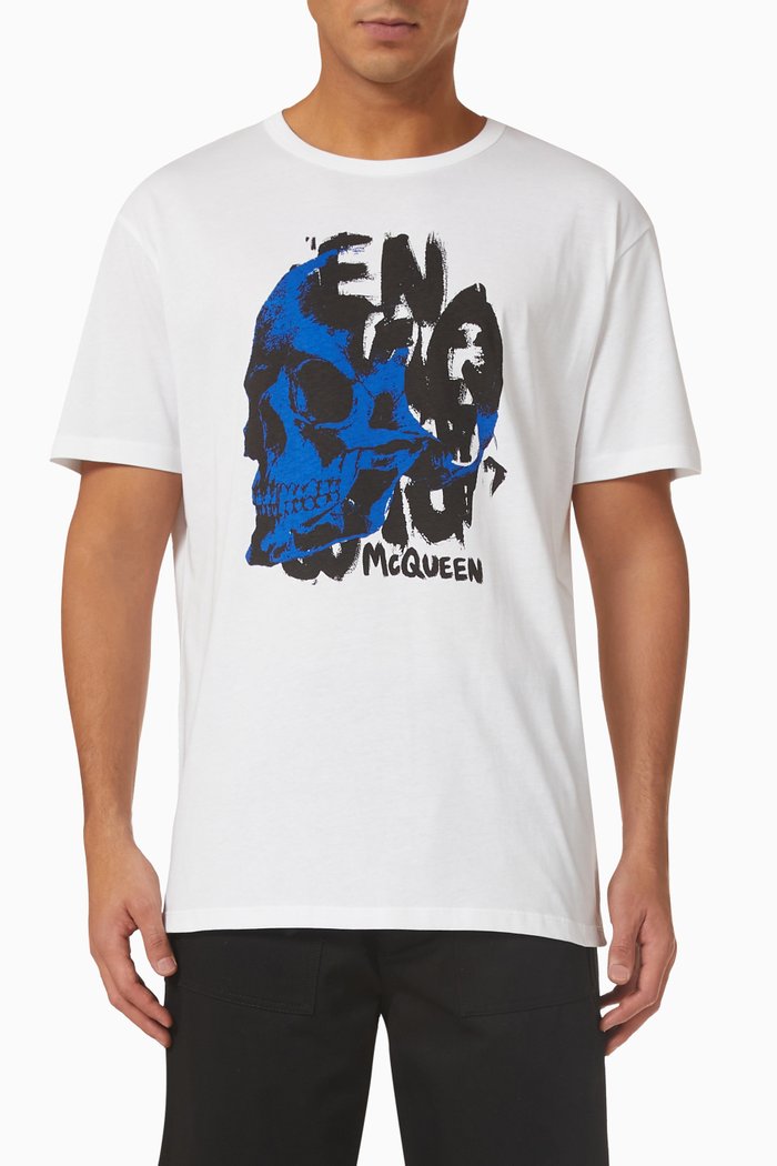 Skull T-shirt in Cotton Jersey, Multicolour
