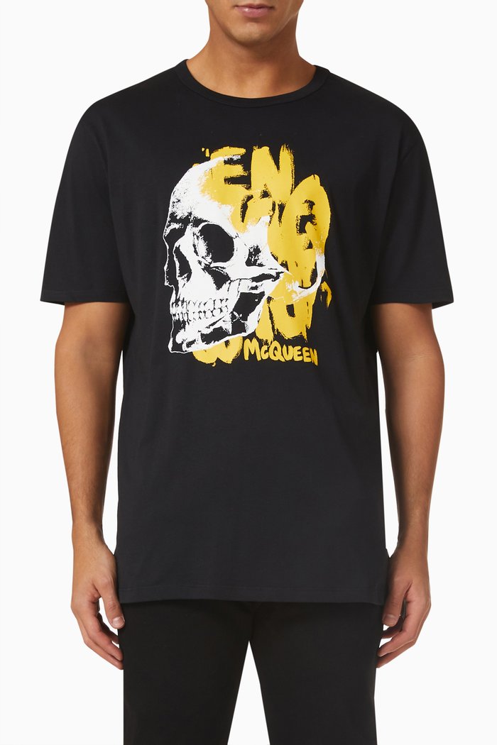 

Skull T-shirt in Cotton Jersey, White
