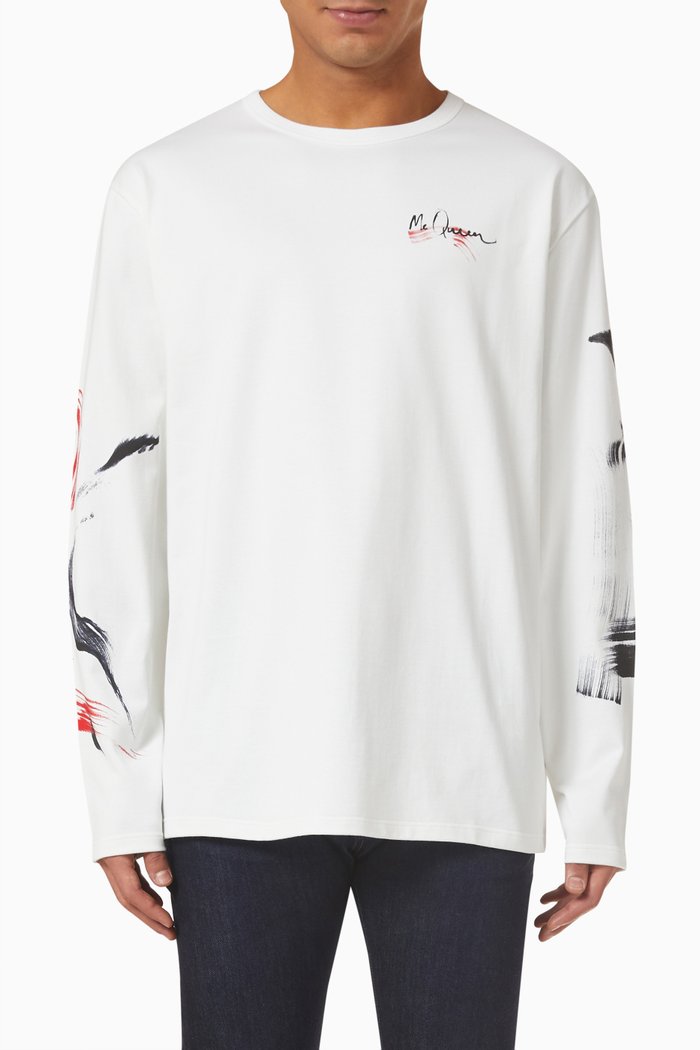 

Paint Skull T-shirt in Cotton Jersey, Multicolour