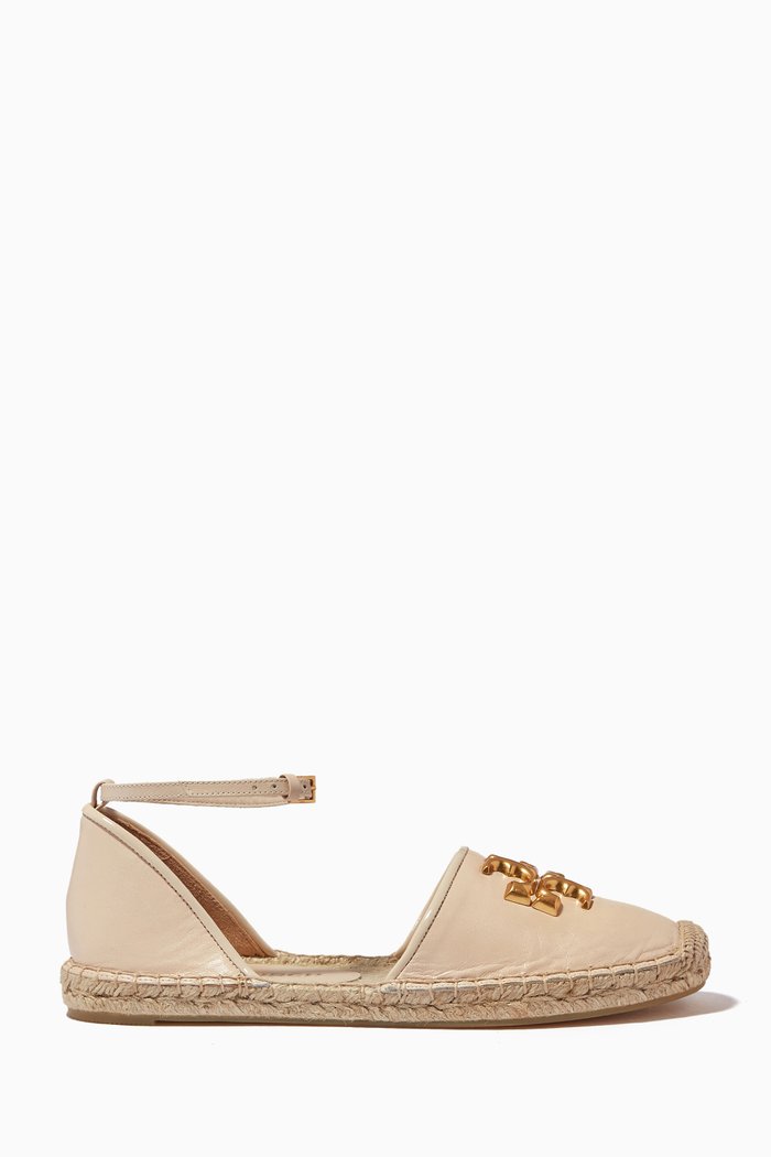 

Eleanor D’Orsay Espadrille in Leather & Jute, Neutral