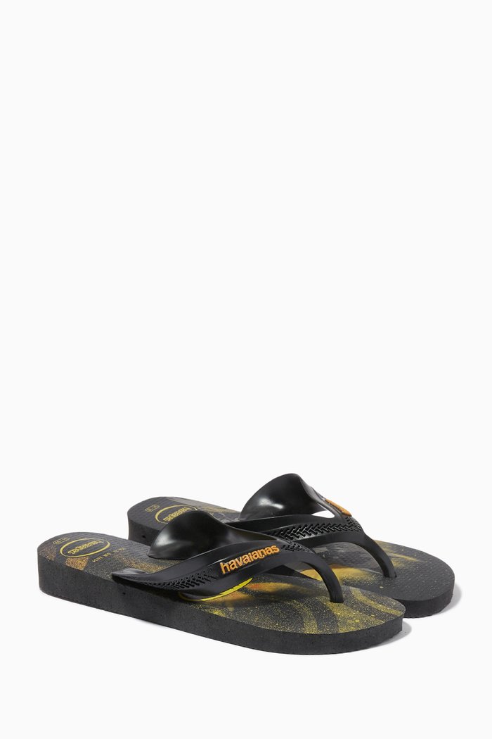 

Max Herois Flip Flops, Black