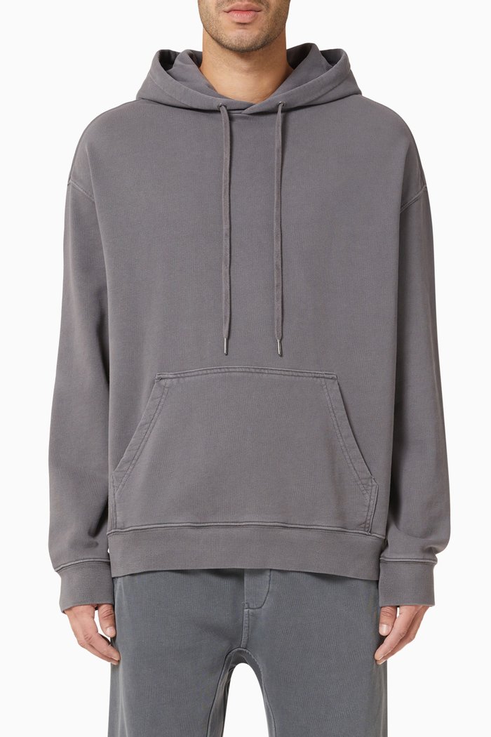 

4 x 4 Biggie Hoodie in Cotton, Grey