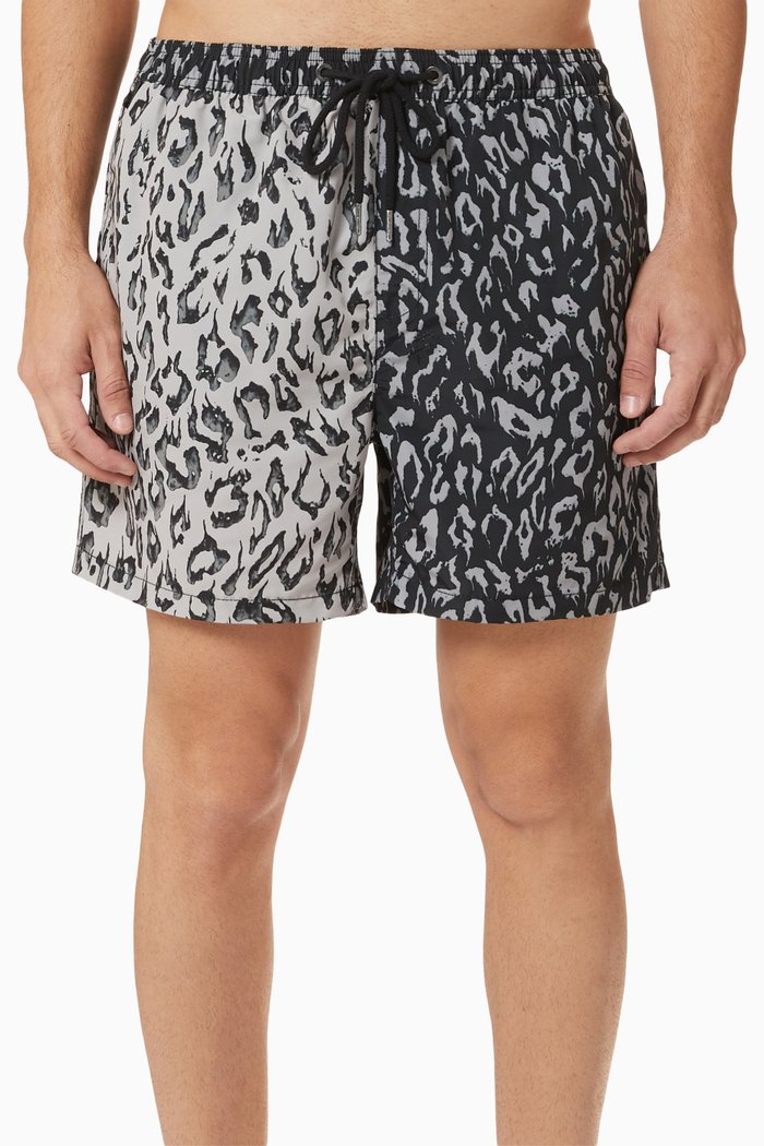 

Fire Boardshort Two-tone Shorts in Nylon, Multicolour