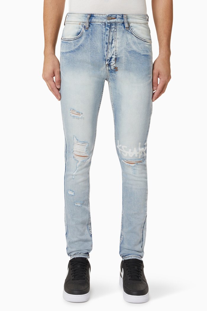 

Van Winkle 1999 City High Jeans in Denim, Blue