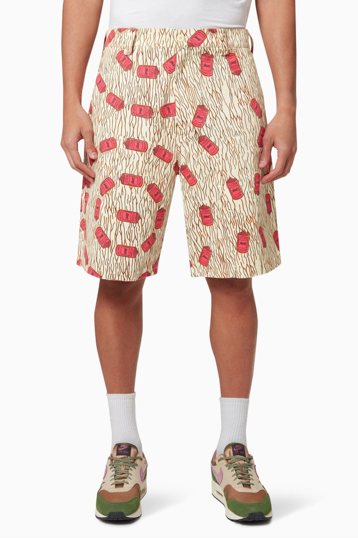 

Spray Camo Shorts in Cotton, Multicolour