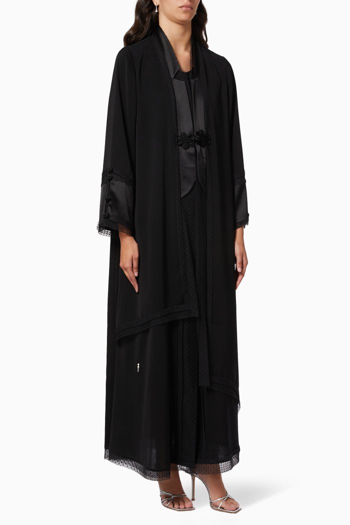

Long Sleeve Abaya, Black