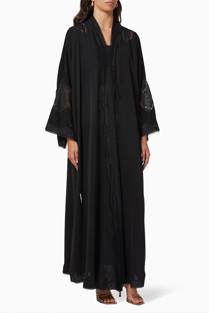 

Long Sleeve Abaya, Black