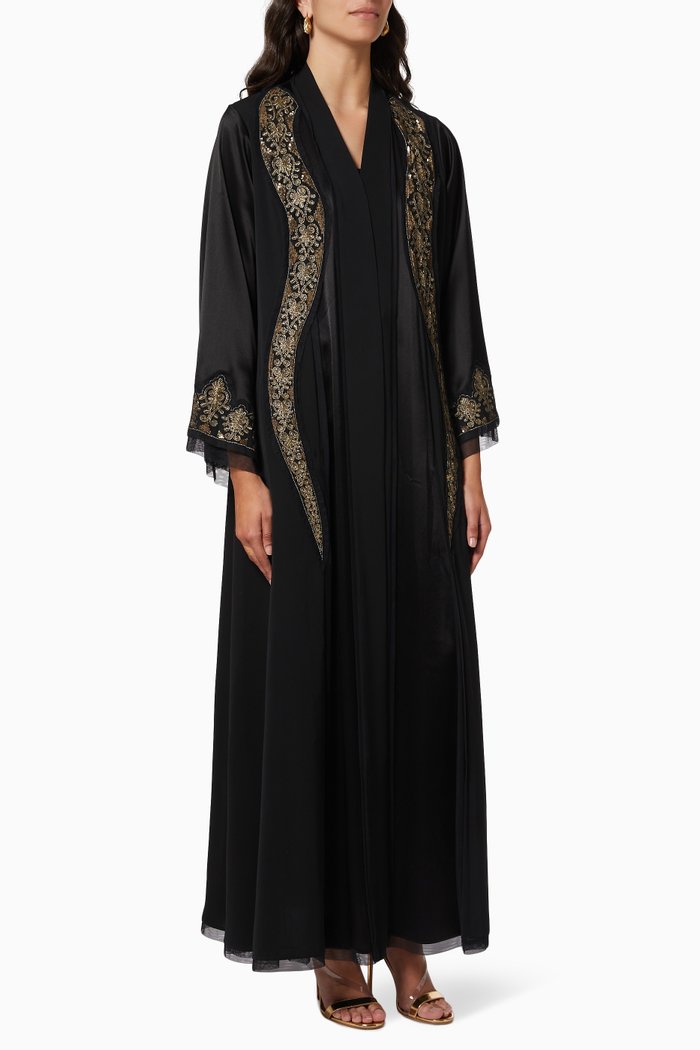 

Long Sleeve Abaya, Black