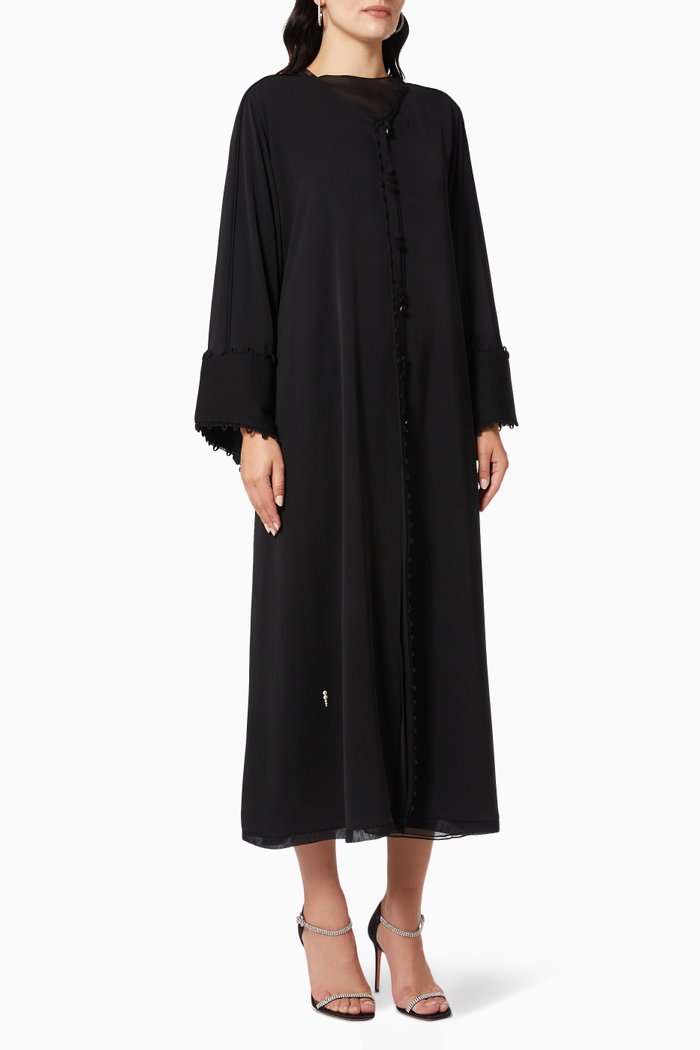 

Long Sleeve Abaya, Black