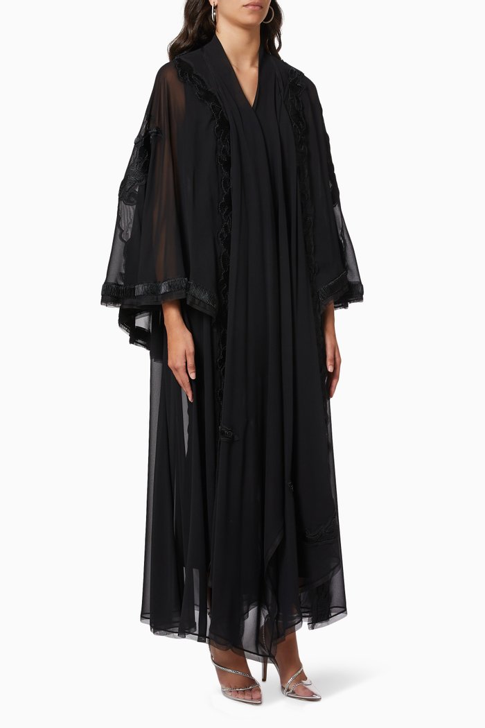 

Long Sleeve Abaya, Black