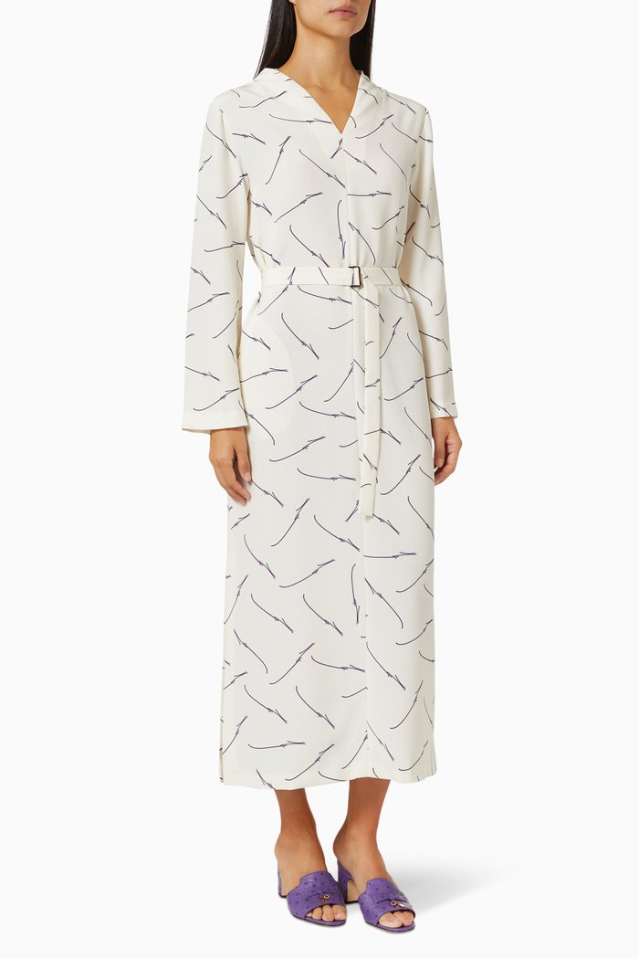 

Wilma Dress in Silk, White