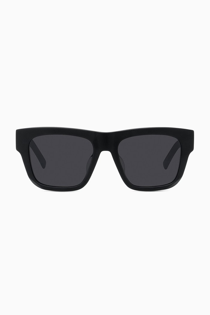

Square Sunglasses in Bio-acetate, Black