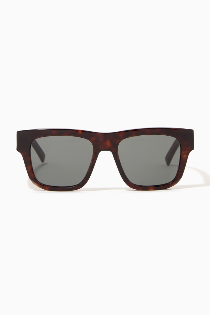 

Givenchy 52 Dark Havana Sunglasses in Tortoiseshell, Brown