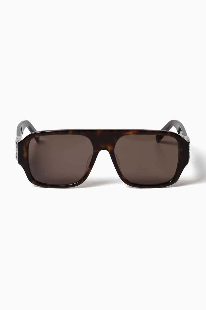 

Givenchy 57 Sunglasses in Acetate, Brown