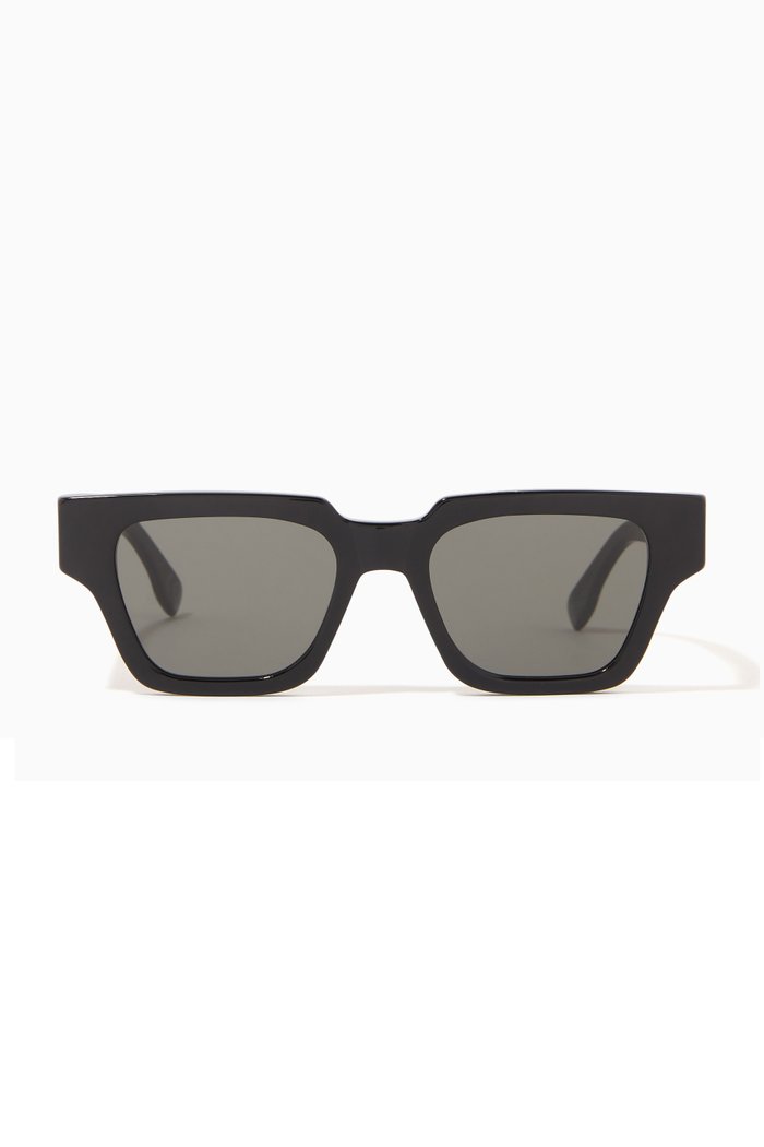 Storia Sunglasses in Acetate, Black