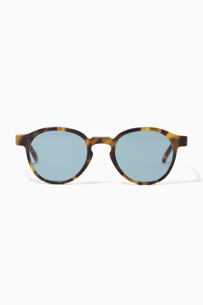 

The Warhol Cheetah Sunglasses in Acetate, Brown