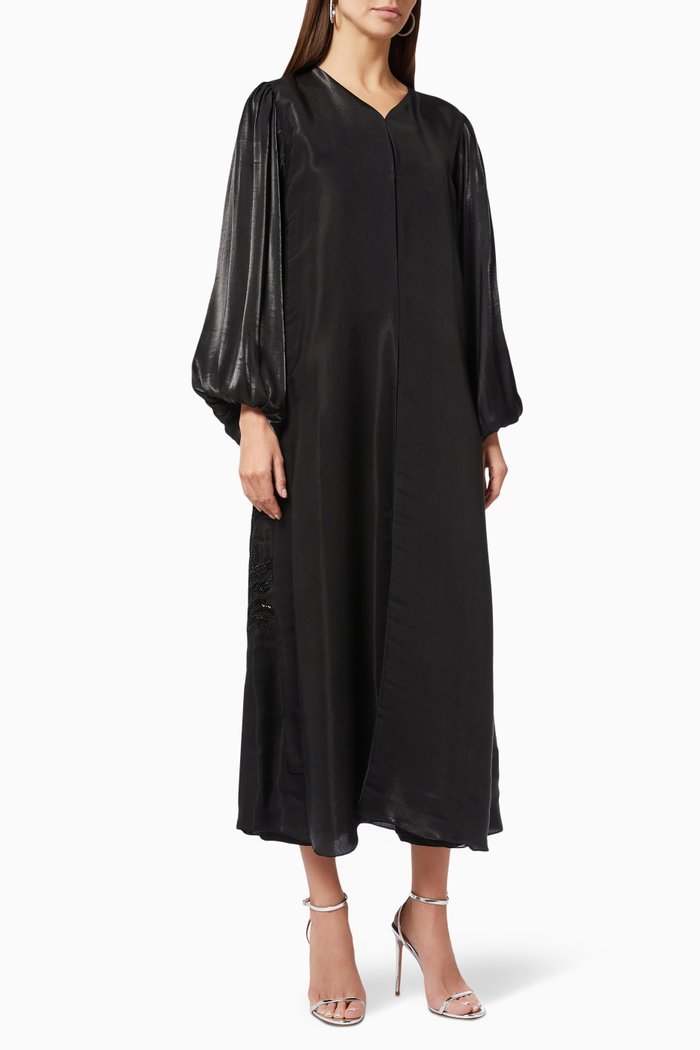 

Long Sleeve Abaya, Black