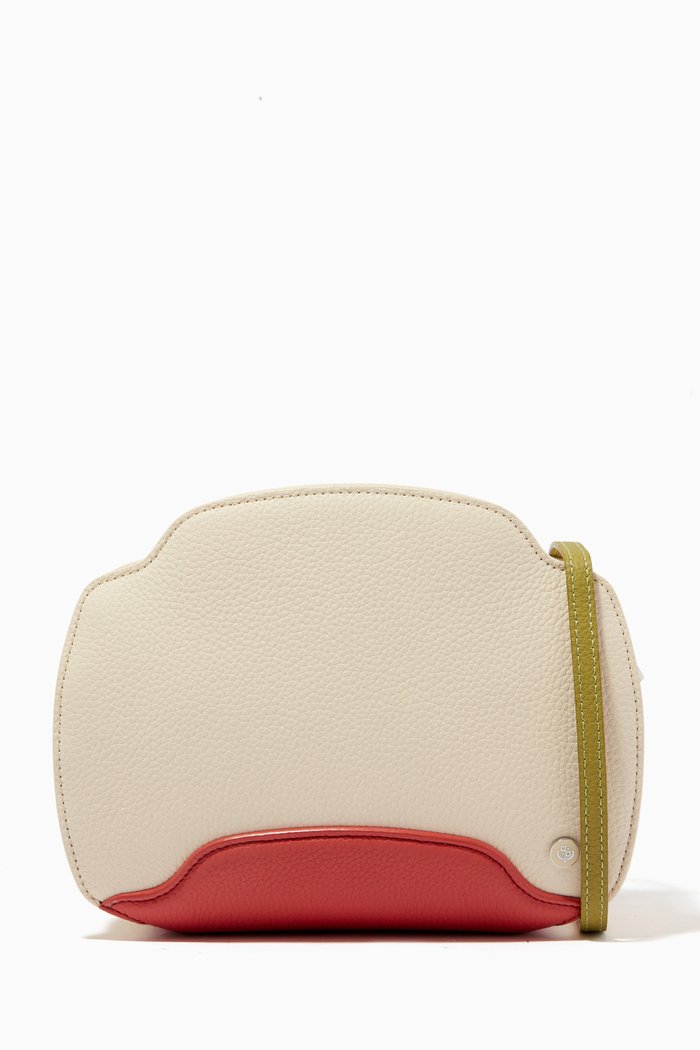 

Sesia Crossbody Bag in Soft Calfskin, Multicolour