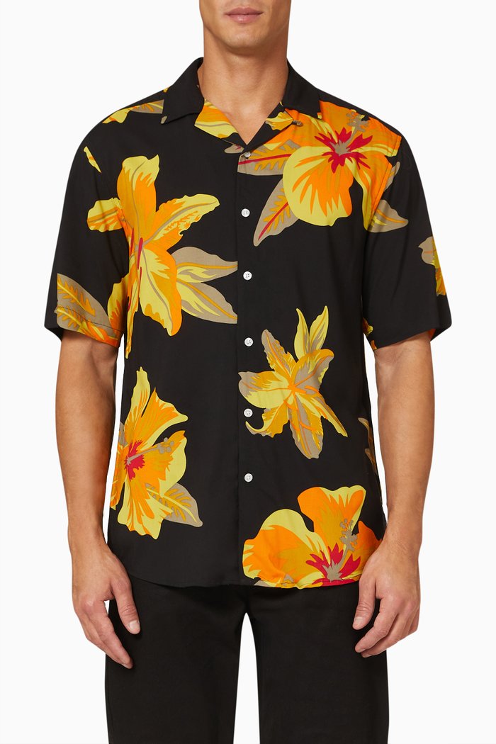 

Printed Shirt in Viscose, Multicolour