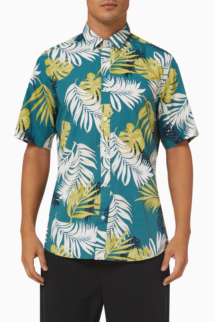 

Onsdirk Printed Shirt in Cotton, Multicolour